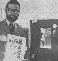 Headshot of W. Peter Romfh with his award-winning photograph